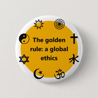 Badge Rond 5 Cm Règle d'or globale
