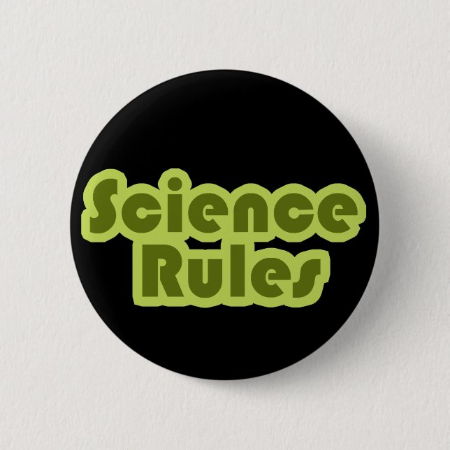 Badge Rond 5 Cm Règles scientifiques (Devant)