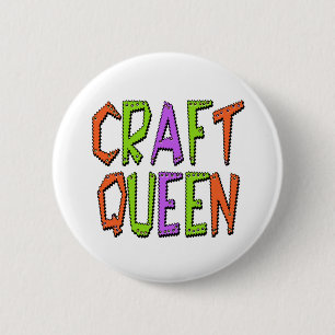 Badge Rond 5 Cm Reine de métier