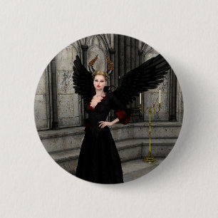 Badge Rond 5 Cm Reine du Mal