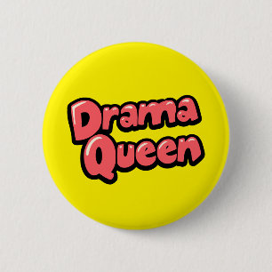 Badge Rond 5 Cm Reine du théâtre