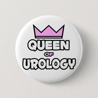 Badge Rond 5 Cm Reine d'Urologie