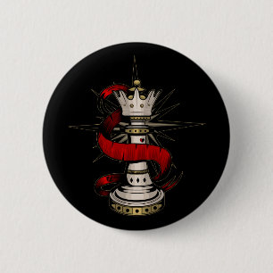 Badge Rond 5 Cm Reine royale