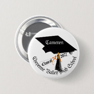 Badge Rond 5 Cm Remise des diplômes de la promotion 2027 de Cap Di