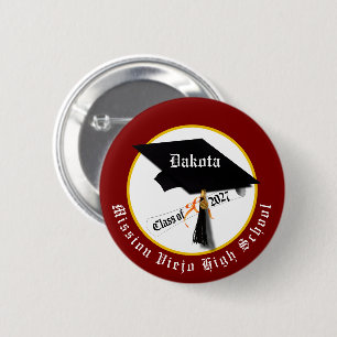 Badge Rond 5 Cm Remise des diplômes de la promotion 2027 de Cap Di