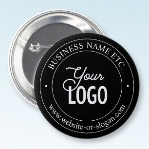 Badge Rond 5 Cm Remplacement de logo facile et texte personnalisab