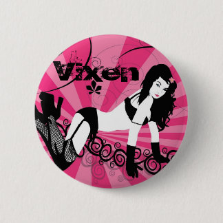 Badge Rond 5 Cm Renarde