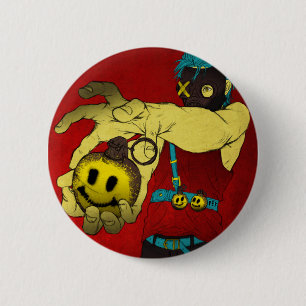 Badge Rond 5 Cm Repas heureux