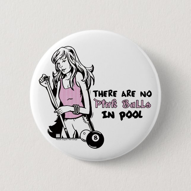 Badge Rond 5 Cm Réplique Girly (Devant)