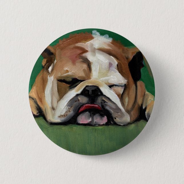 Badge Rond 5 Cm Repos pour le las (Devant)