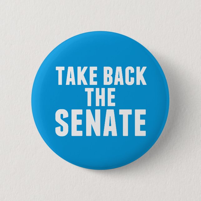 Badge Rond 5 Cm Reprendre le Sénat (Devant)