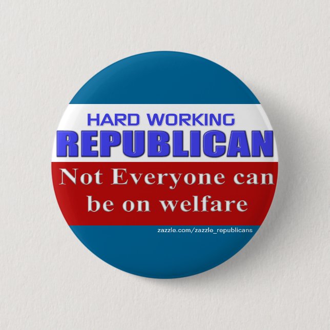 BADGE ROND 5 CM RÉPUBLICAIN FIER (Devant)