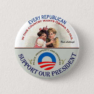 Badge Rond 5 Cm Republincans et Limbaugh