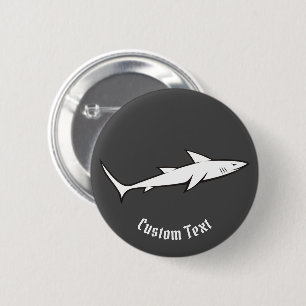 Badge Rond 5 Cm Requin