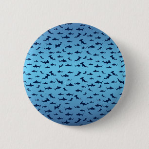 Badge Rond 5 Cm Requins