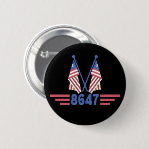 Badge Rond 5 Cm Résistance politique anti-Trump 8647 Manifestation