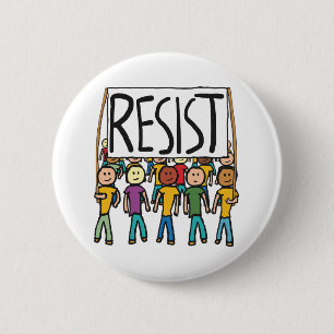 Badge Rond 5 Cm Résister