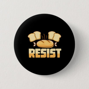 Badge Rond 5 Cm Résister Sans gluten