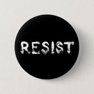 BADGE ROND 5 CM RÉSISTEZ