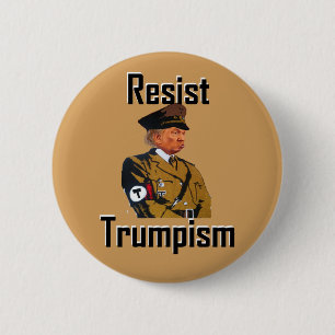 Badge Rond 5 Cm résistez au trumpism