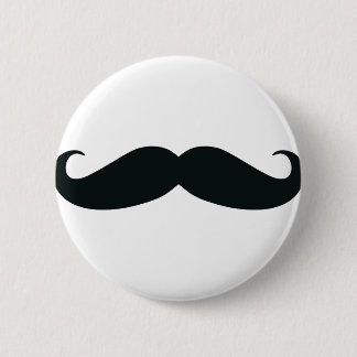 Badge Rond 5 Cm Respectez la moustache de Stache