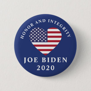 Badge Rond 5 Cm Restaurer Sanity Joe Biden 2020