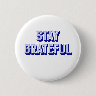 BADGE ROND 5 CM RESTE RECONNAISSANTE