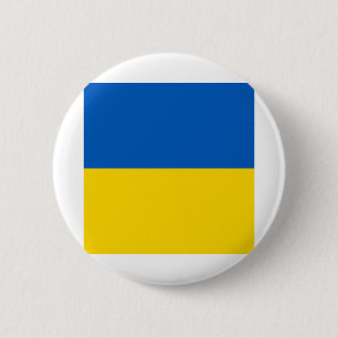 BADGE ROND 5 CM RESTEZ AVEC L'UKRAINE !