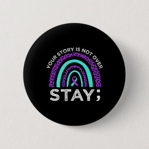 Badge Rond 5 Cm Restez Votre Histoire N'Est Pas Sur La Prévention