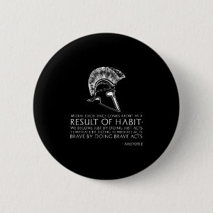 Badge Rond 5 Cm Résultat De L'Habit - Philosophie Grecque Ancienne