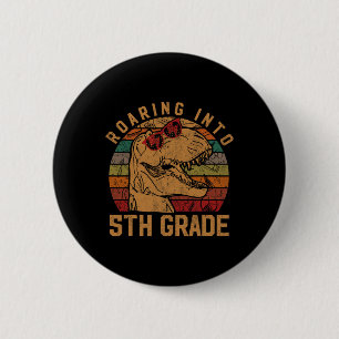 Badge Rond 5 Cm Retour à 5e année 5e année Cadeau Cl Retour à Scho
