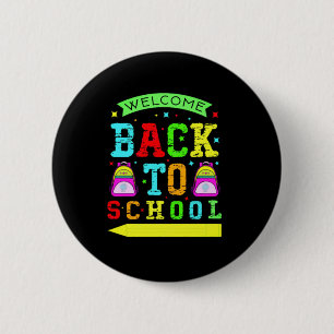 Badge Rond 5 Cm Retour À L'École 2024
