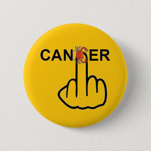 Badge Rond 5 Cm Retournement du cancer du bouton