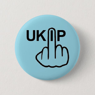 Badge Rond 5 Cm Retournement UKIP du bouton