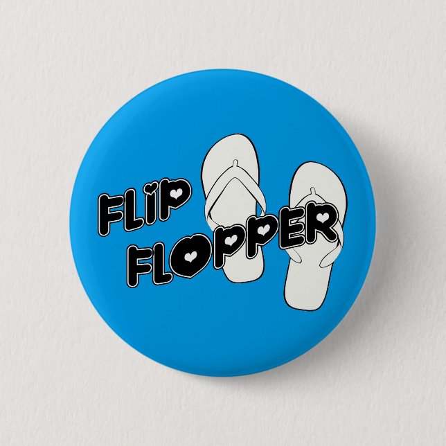 Badge Rond 5 Cm Retourner le bouton (Devant)