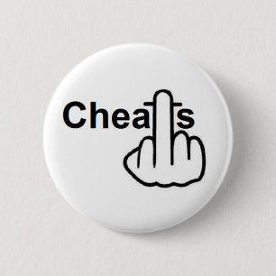 Badge Rond 5 Cm Retourner les chats de bouton