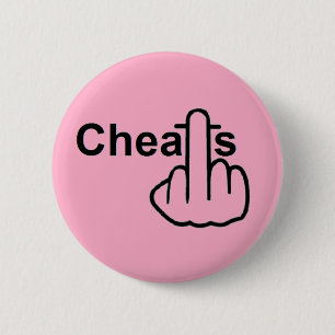 Badge Rond 5 Cm Retourner les chats de bouton