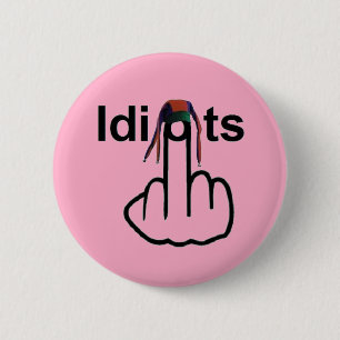 Badge Rond 5 Cm Retourner les icônes du bouton
