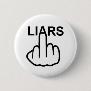 Badge Rond 5 Cm Retourner les menteurs de bouton