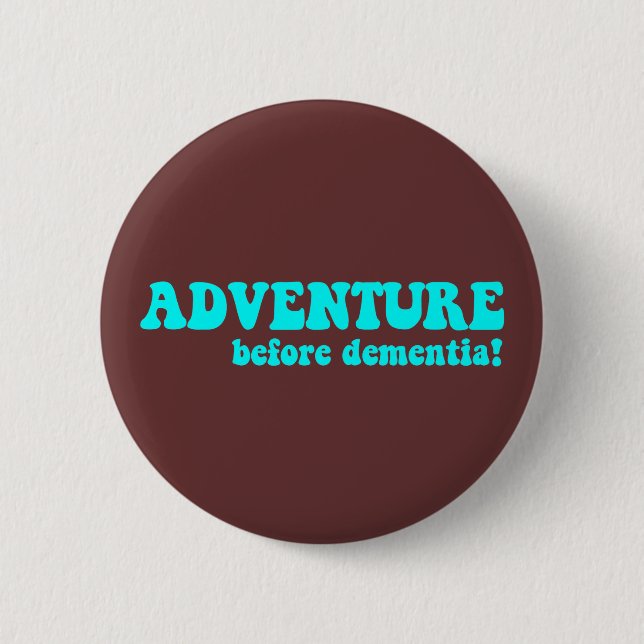 Badge Rond 5 Cm Retraite drôle (Devant)