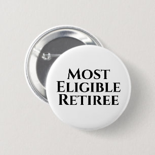 Badge Rond 5 Cm Retraite drôle