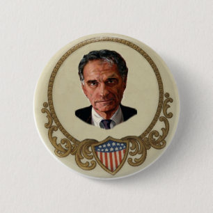 Badge Rond 5 Cm Rétro bouton de Nader