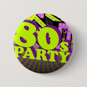 Badge Rond 5 Cm Rétro partie