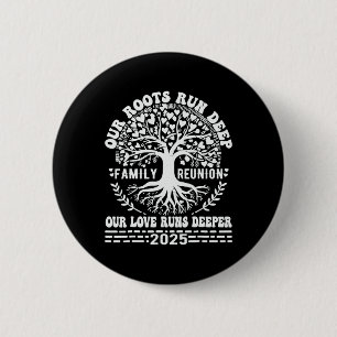 Badge Rond 5 Cm Retrouvailles Familiales 2025 Nos Racines Profonde