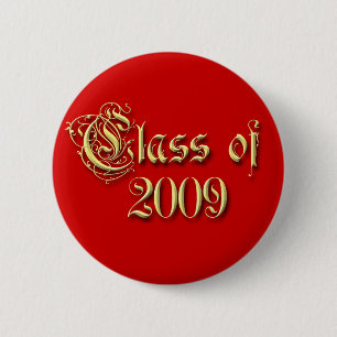 Badge Rond 5 Cm Réunion de classe promotion 2009 