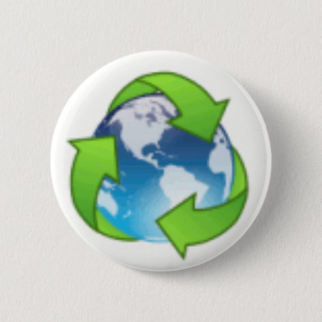 Badge Rond 5 Cm Réutilisez (Devant)