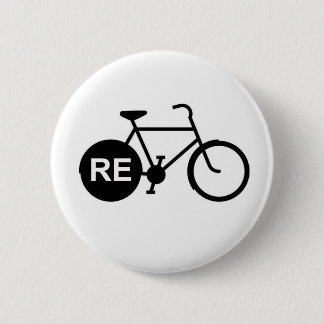 Badge Rond 5 Cm Réutilisez
