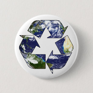 Badge Rond 5 Cm Réutilisez maintenant le bouton