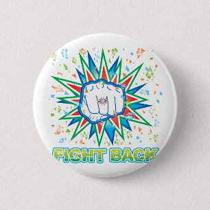 Badge Rond 5 Cm Revenir en force