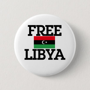 Badge Rond 5 Cm Révolution libyenne